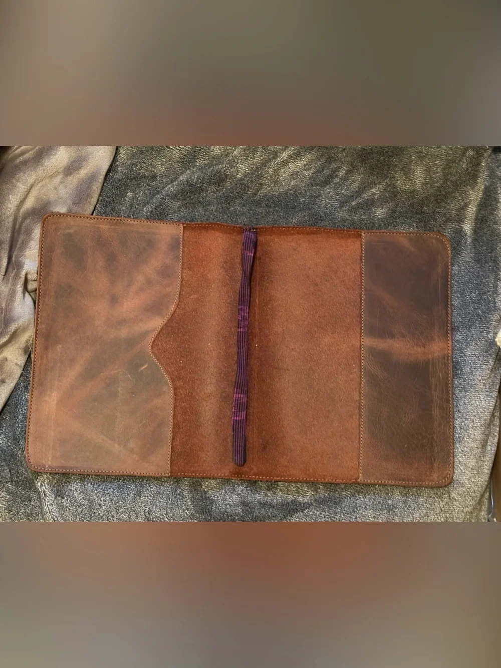 Brown Leather Portfolio
